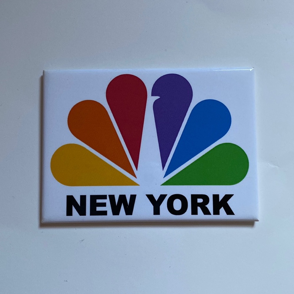 New York NBC Logo Magnet